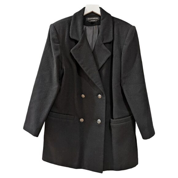 Vintage DonnyBrook Double Breasted Wool Coat Size 14 - Picture 1 of 6